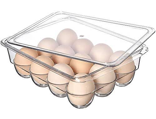 TRANSPARENT EGG TRAY
