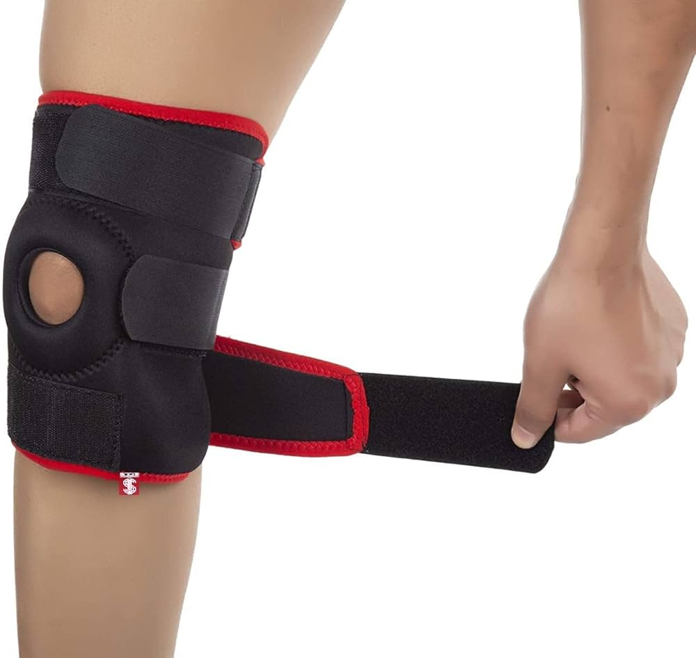 RED KNEE CAP PAIR