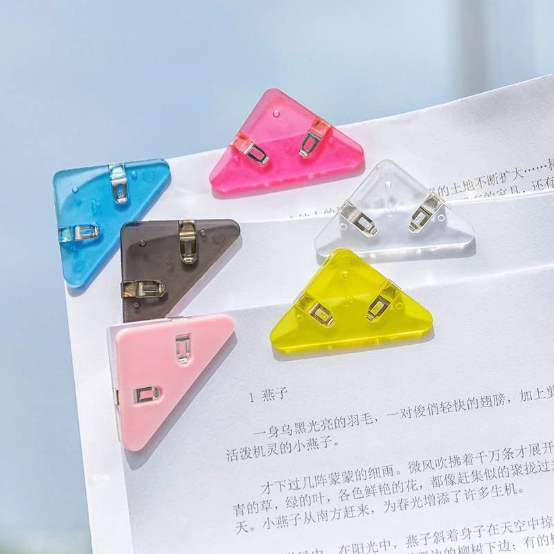 5 PC SET PAPER CORNER HOLDER CLIP