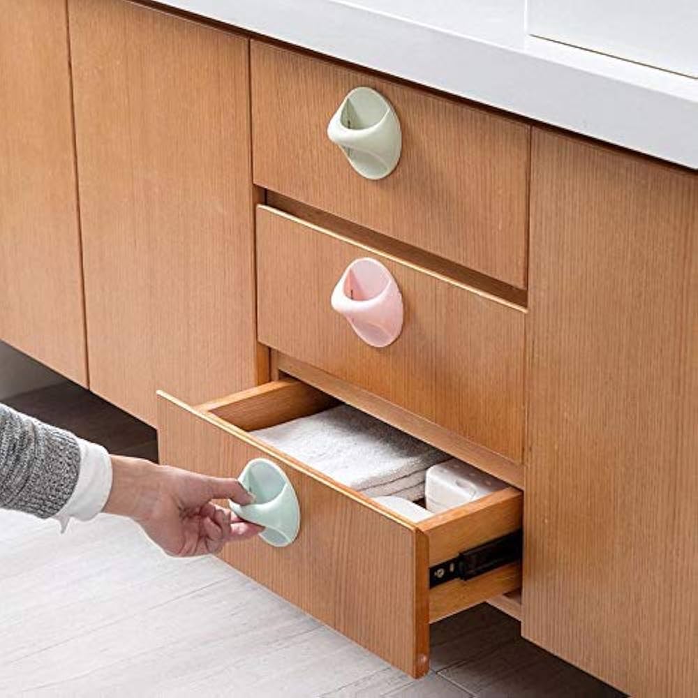 4 PC SET SELF ADHESIVE DOOR HANDLE