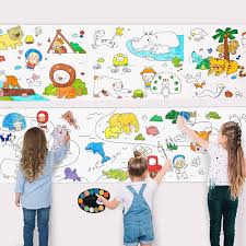 CHILDREN'S DRAWING ROLL