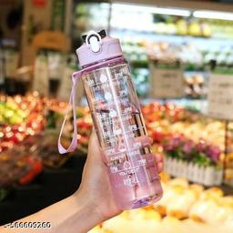 TRANSPARENT PLASTIC BOTTLE