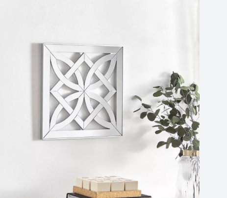 6 PC SET MIRROR WALL STICKER