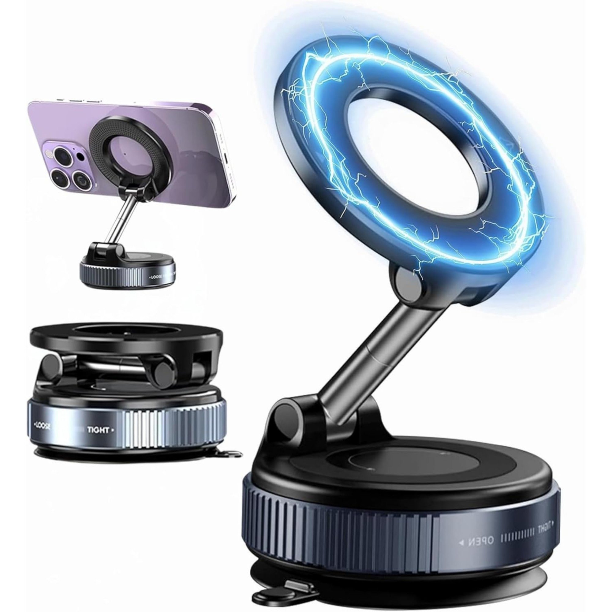 VACUUM MAGNETIC MOBILE HOLDER