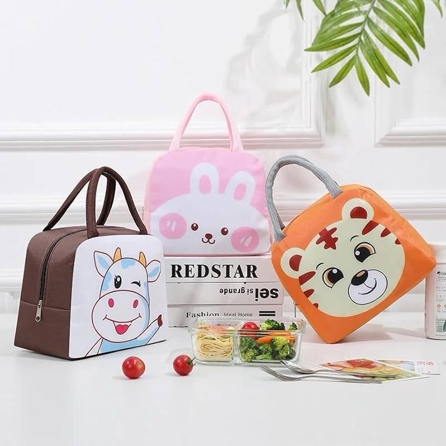 CARTOON PRINT LUNCH BAG