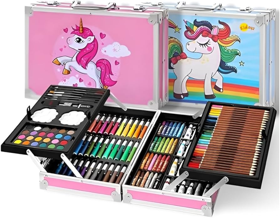 STATIONERY GIFT BOX (UNICORN AND SPACE)
