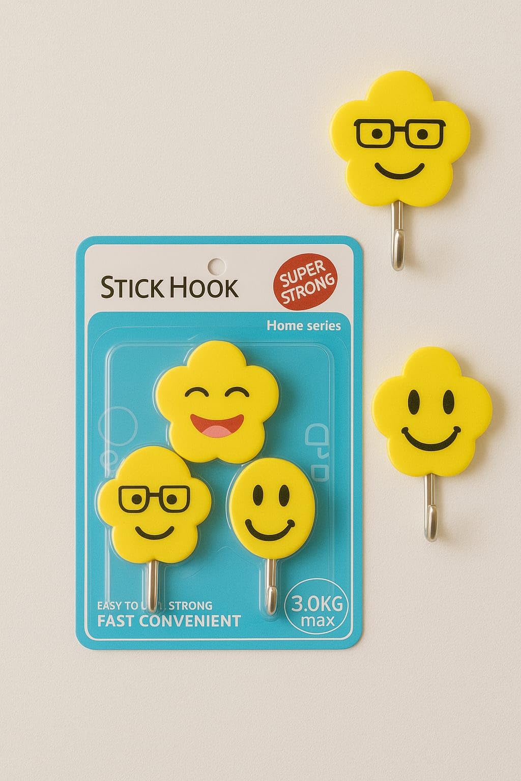STICKY HOOKS (3 PC SET)