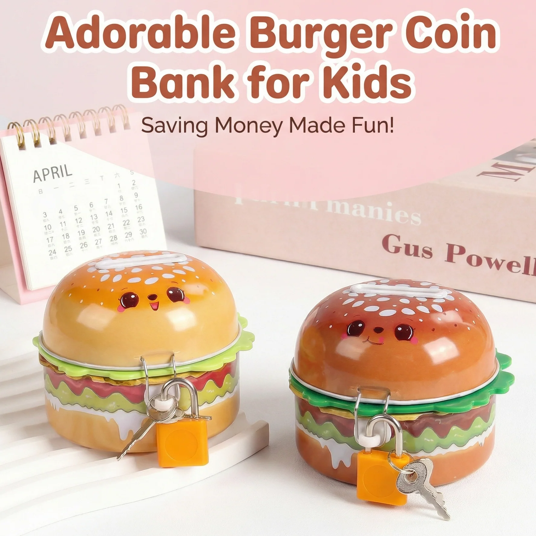 BURGER PIGGY BANK