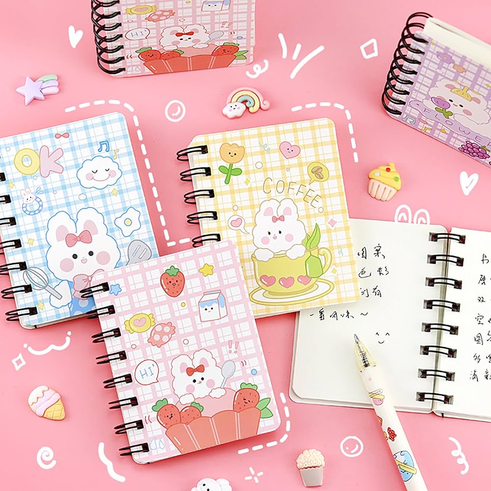 4 PC SPIRAL DIARY