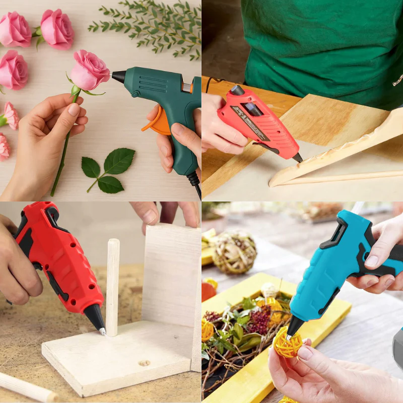 GLUE GUN 60 WATTS WITH CUTTER AND GLUE STICK