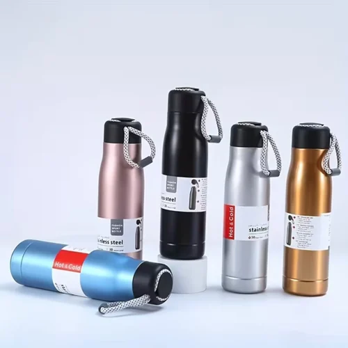 STAINLESS STEEL HOT AND COLD BOTTLE 550 ML