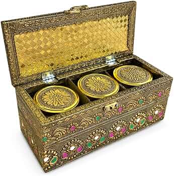 MEVA JAR WITH 3 CONTAINERS