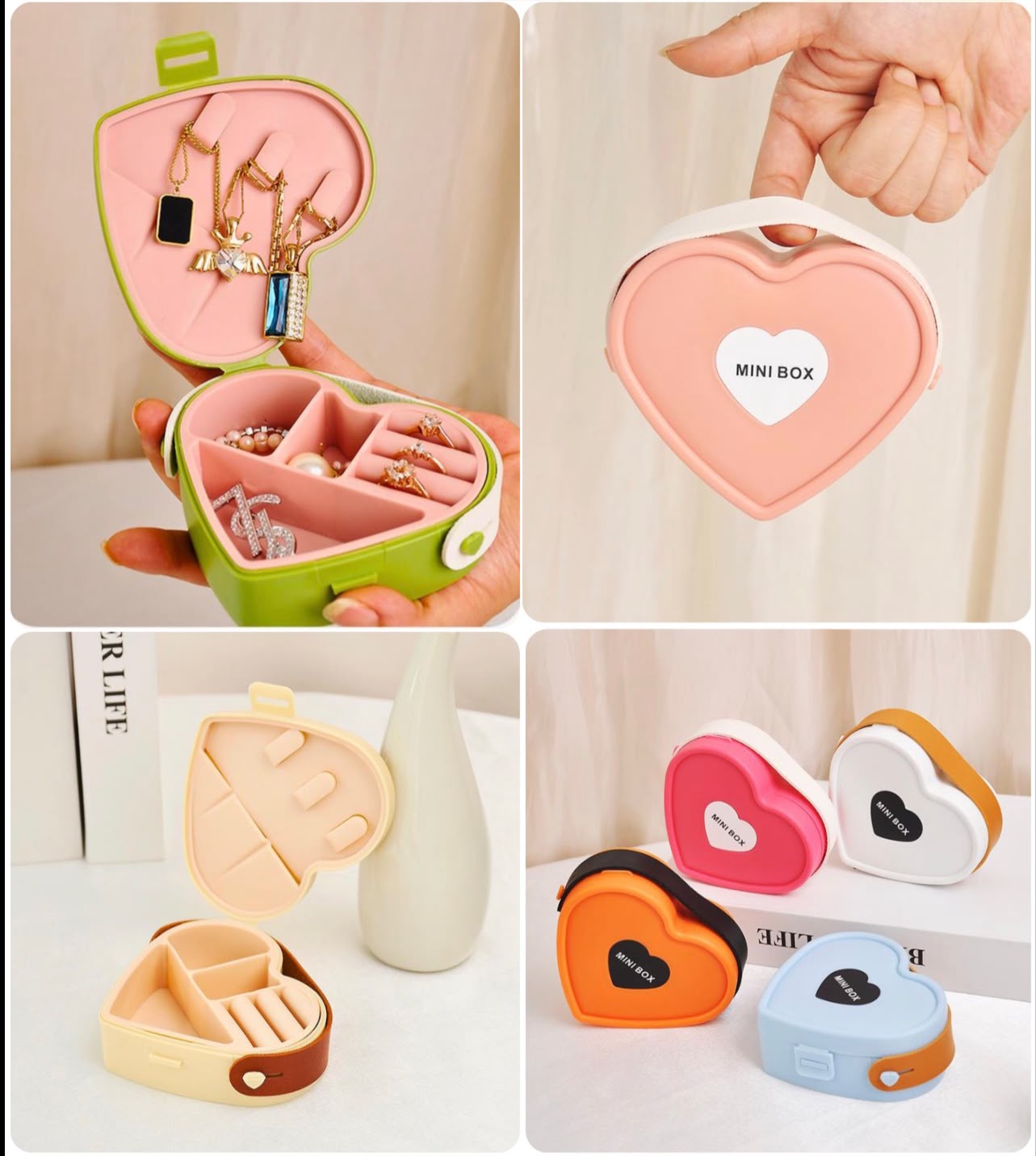HEART JEWELLERY BOX