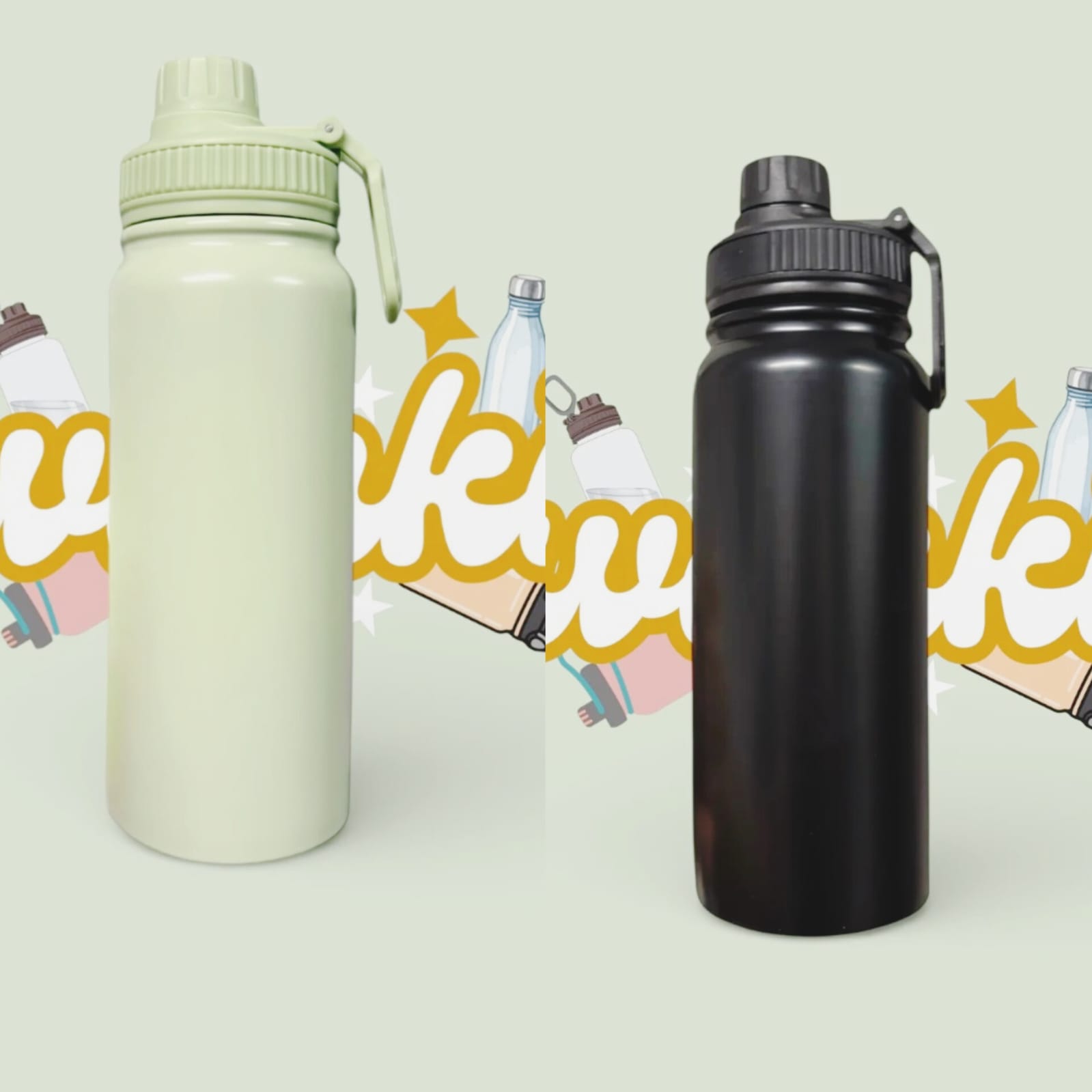 STEEL BOTTLE 600 ML