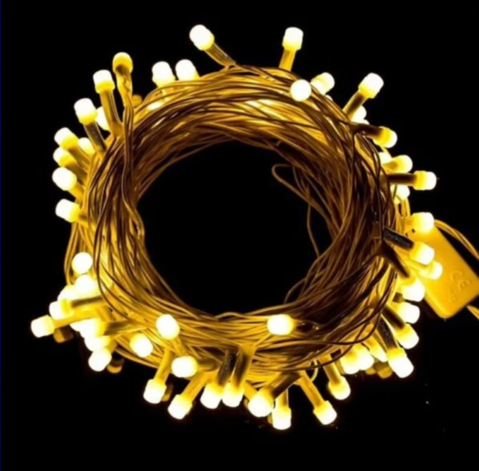 25 MTR 8 MM WARM WHITE LIGHT