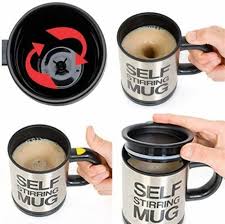 SELF STIRRING MUG