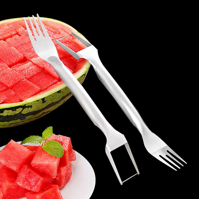 WATERMELON SLICER WITH FORK