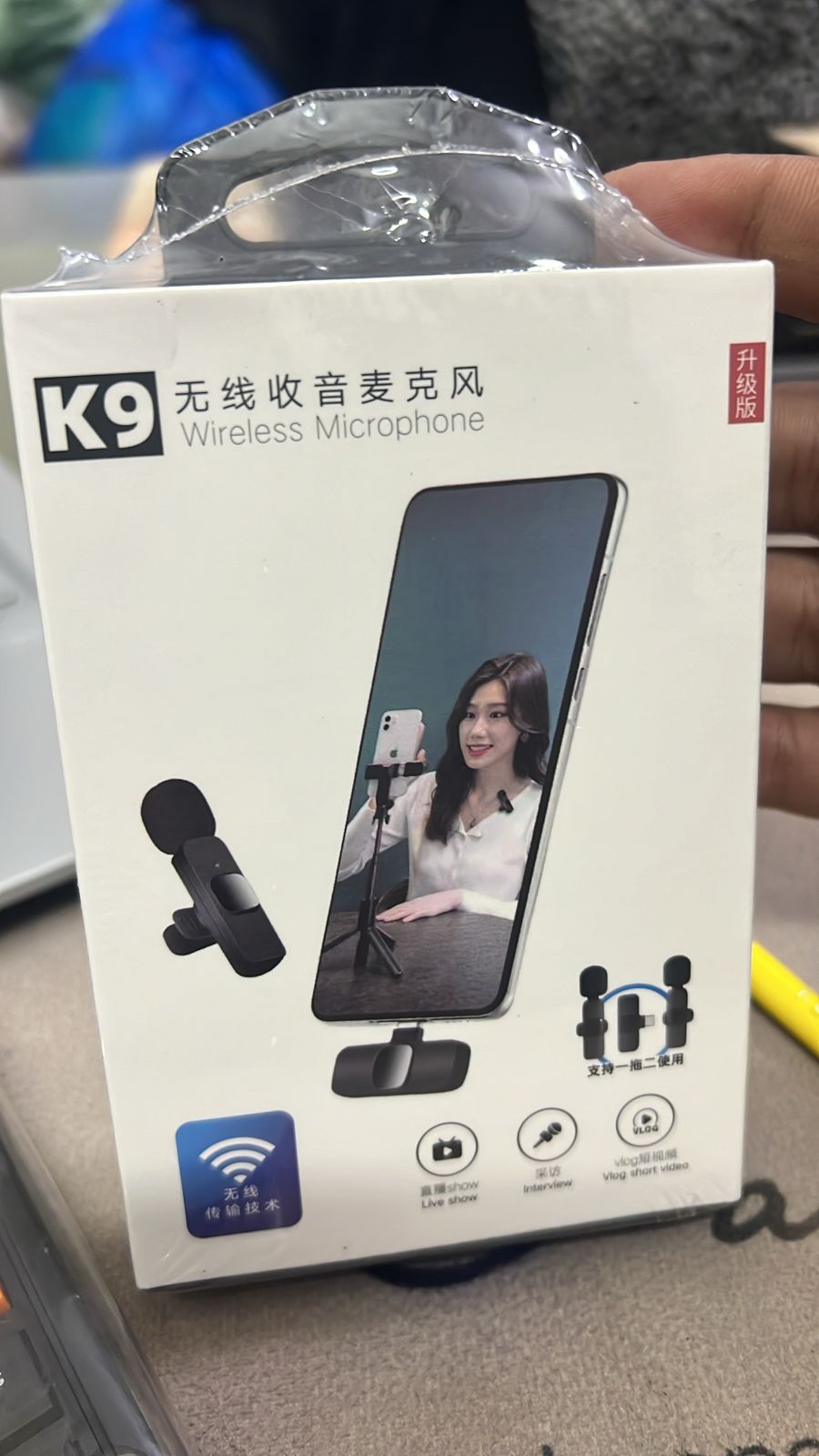 K9 WIRELESS MICROPHONE