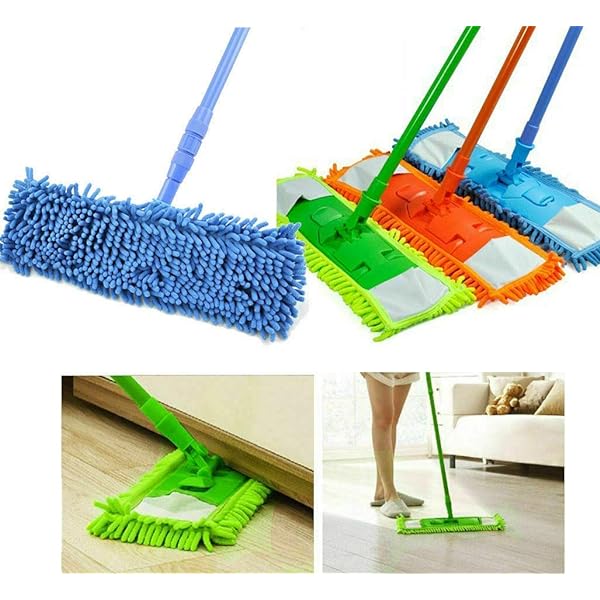 360 degrees ROTATING MICROFIBER MOP