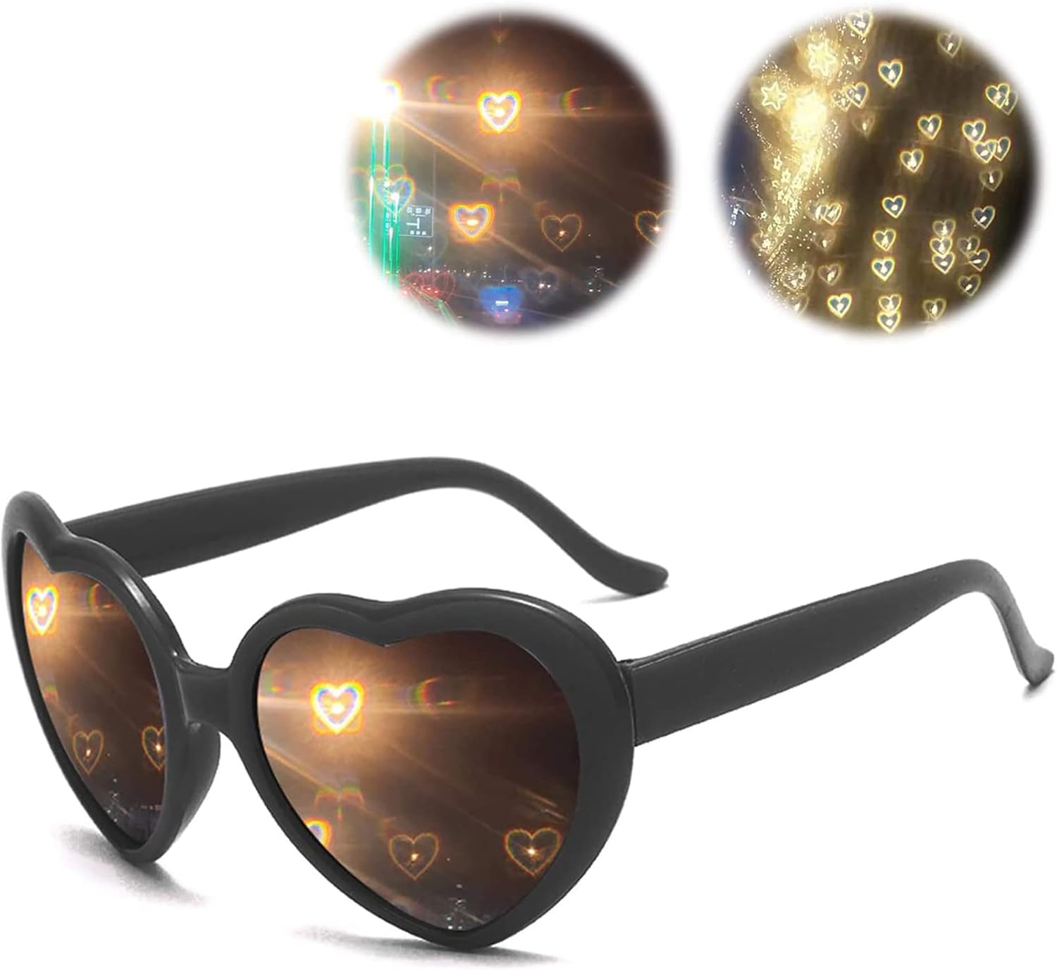 HEART SHAPE SUN LIGHT GLASSES