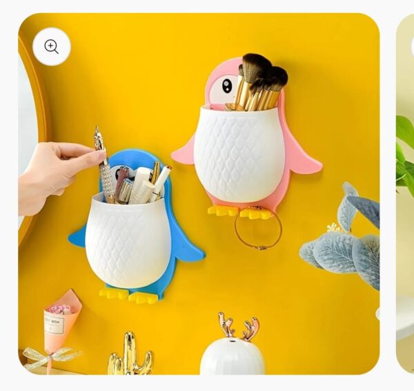 PENGUIN WALL MOUNT HOLDER