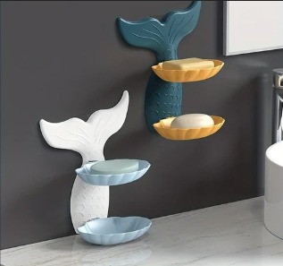 MERMAID DOUBLE LAYER SOAP TRAY