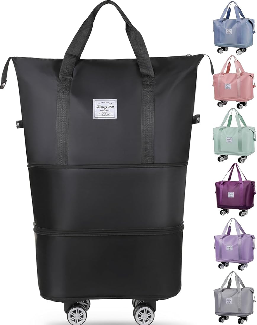 FOLDABLE BAG WITH WHEELS