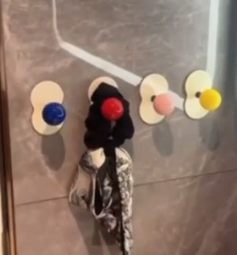 STYLISH ADHESIVE COLOURFUL HOOK