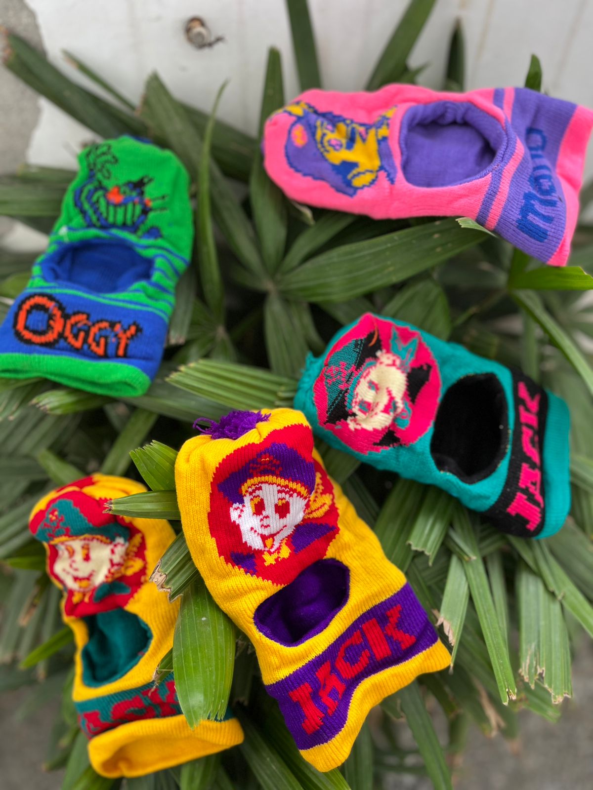 2 PC SET KIDS PRINTED MONKEY CAP