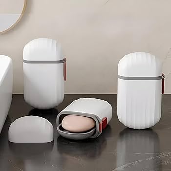 (SET OF 2) TRAVEL SOAP CASE