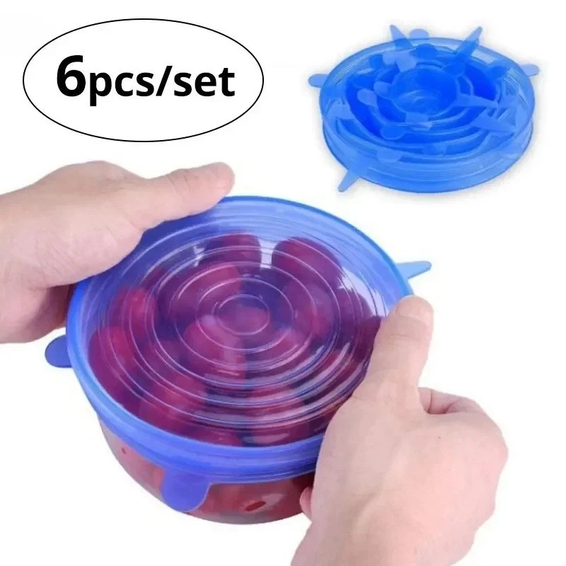 SILICONE LID (Set of 6)