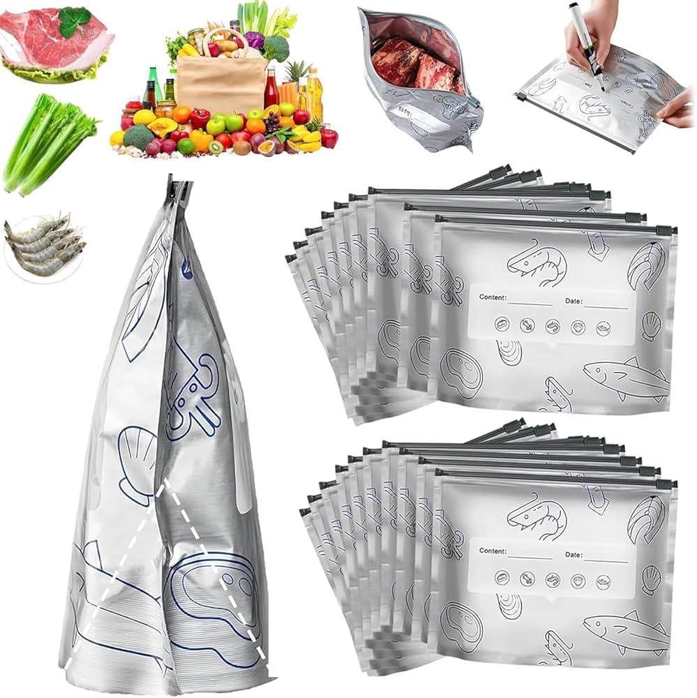 ALUMINIUM FOIL BAGS (30 PCS)