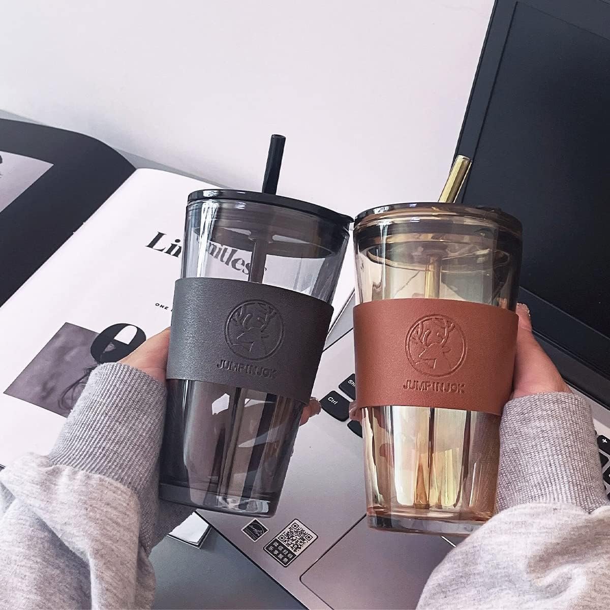 LEATHER COFFEE MUG(BIG)