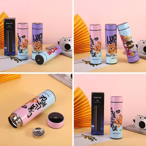 PRINTED TEMPERATURE BOTTLE