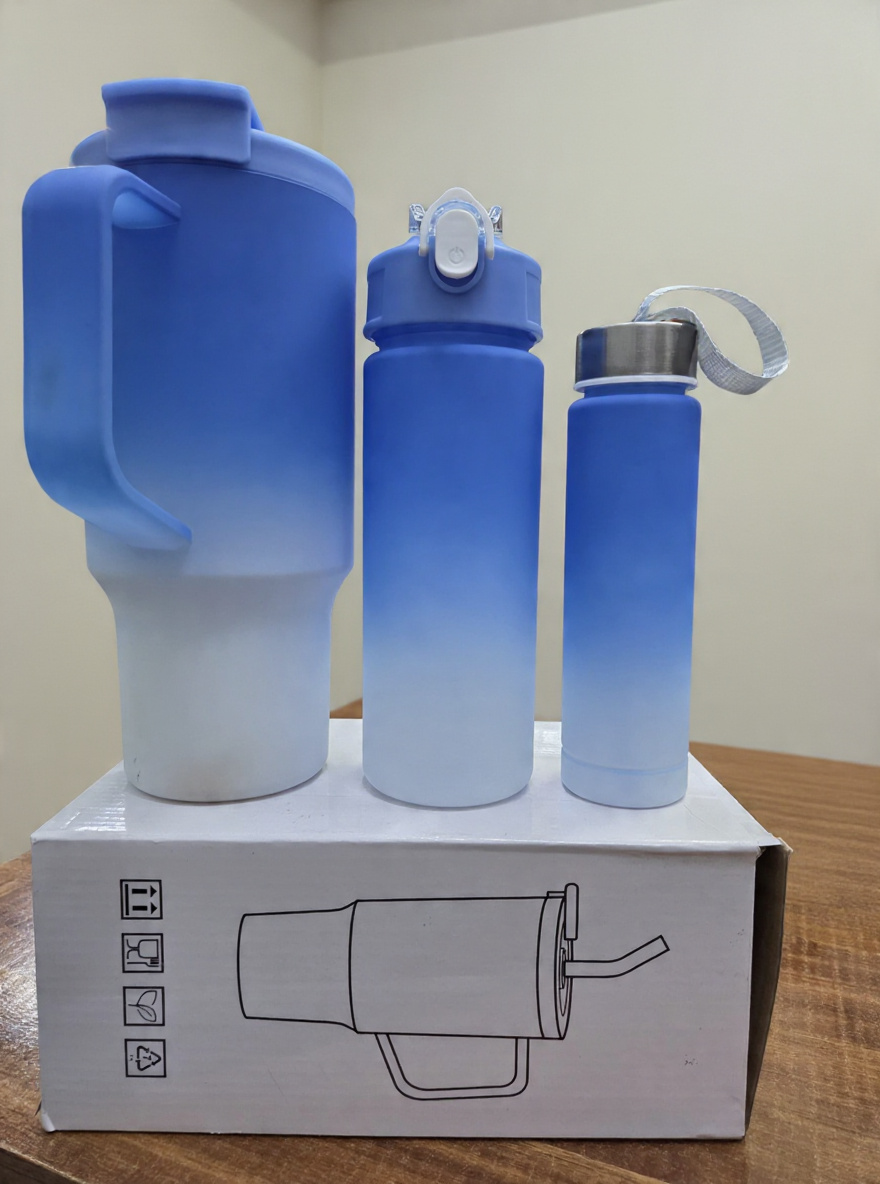 3PC SET PLASTIC TUMBLER