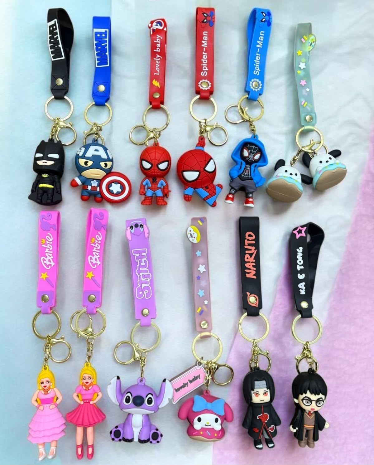CARTOON CHARACTER KEYCHAIN
