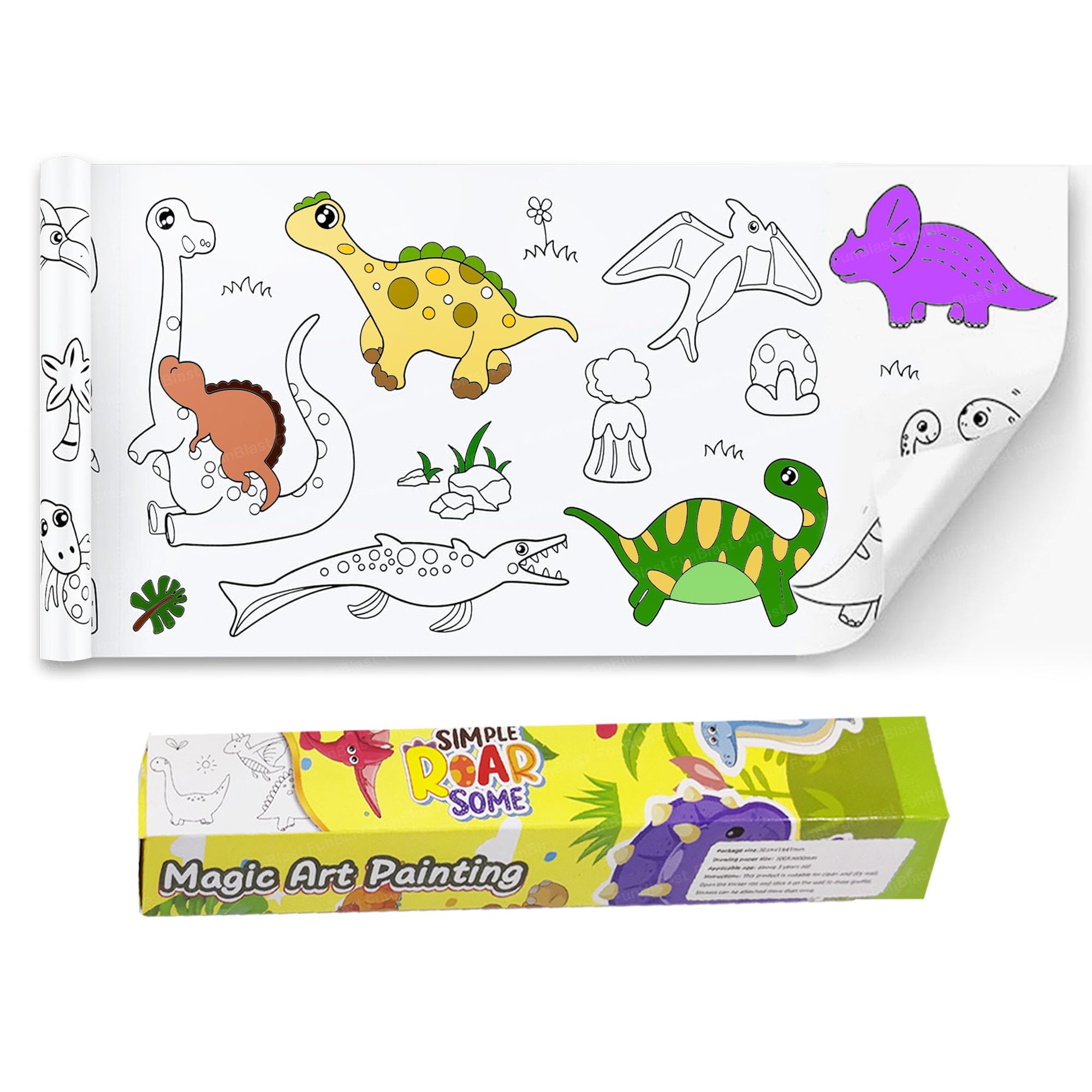 MAGIC ART PAINTING ROLL