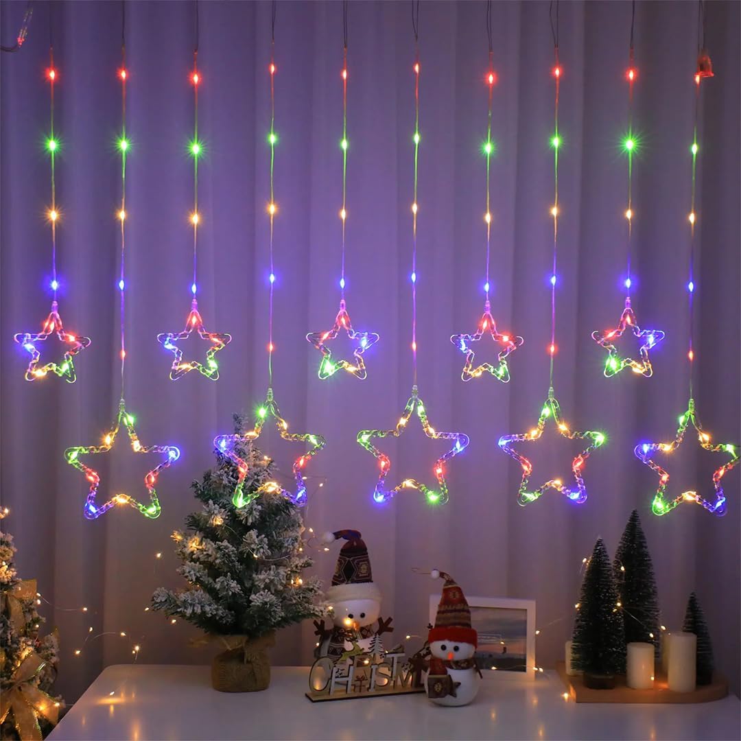 STAR CURTAIN 5*5 MULTICOLOUR LIGHT