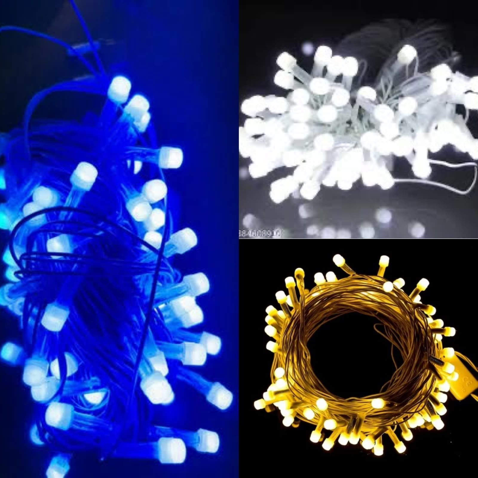 15 MTR 8 MM LIGHT (RANDOM COLOUR)