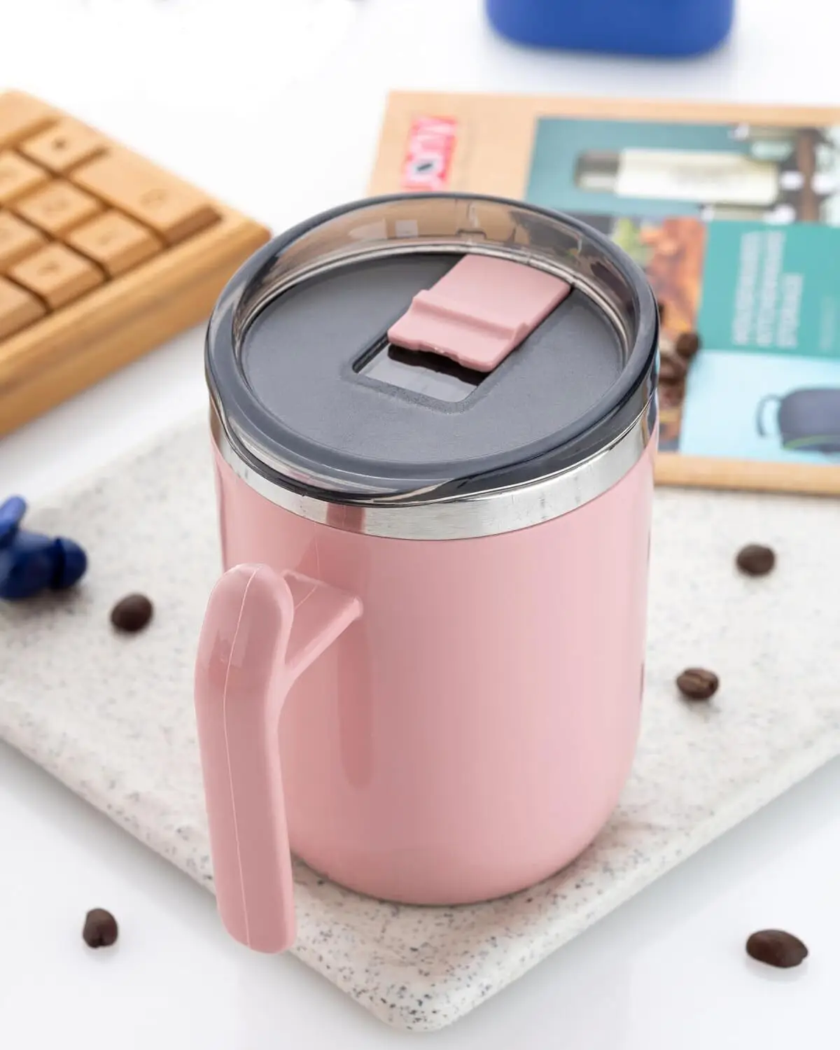 STEEL COFFEE MUG