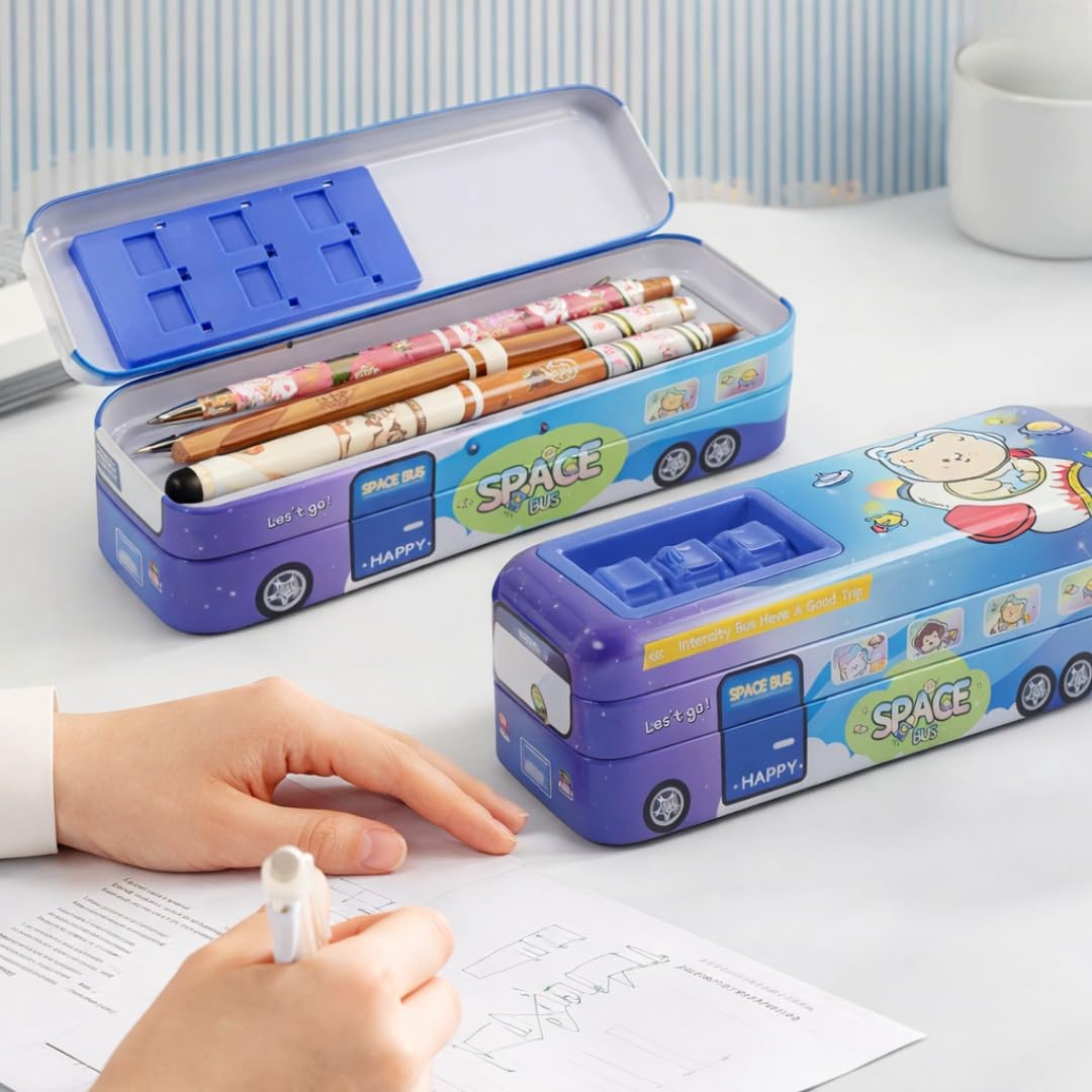 BUS PENCIL BOX